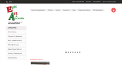 Desktop Screenshot of epicartandaccents.com